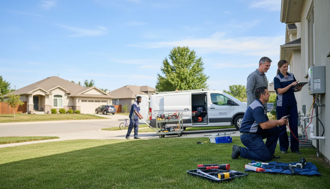 Tankless water heater service in Broxton, GA
